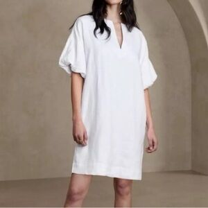 Banana Republic White Mini Dress